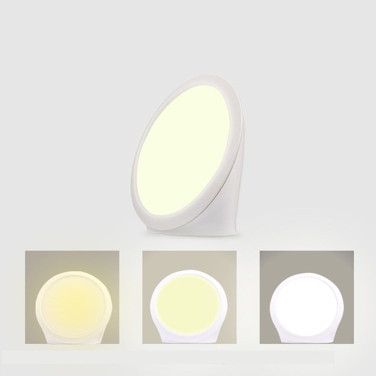 JSK-SL02 LED SAD Touch Timing Stepless Dimming Therapy Mood Desk Lamp Simulate Natural Light EU Plug