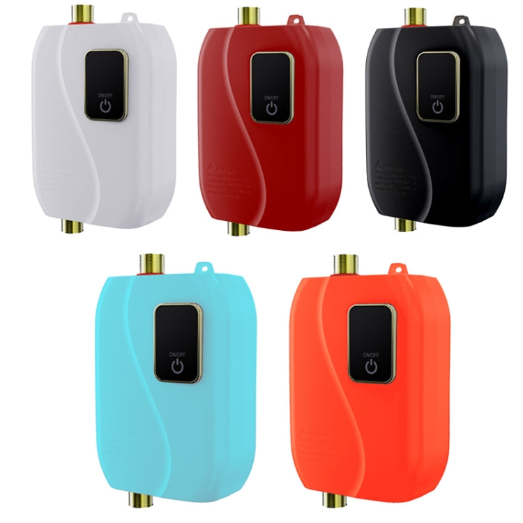 Instant Water Heater Mini Kitchen Quick Heater Household Hand Washing Water Heater US Plug(Black)