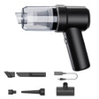 Small Wireless Charging Car Vacuum Cleaner Handheld High Power Vacuum Cleaner, Sort by color: 117CD-Black - Vacuum Cleaner by PMC TechLife | Online Shopping South Africa | PMC TechLife | Buy Now Pay Later Mobicred