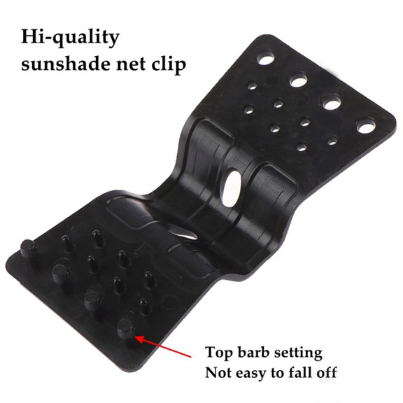 50pcs /Pack Sunshade Net Clip Garden Greenhouse Netting Shade Cloth Fastener