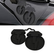 For Tesla Model3/Y 2pcs Charging Port Silicone Dustproof Waterproof Cover, Color: Conjoined Black - Waterproof Covers by PMC TechLife | Online Shopping South Africa | PMC TechLife
