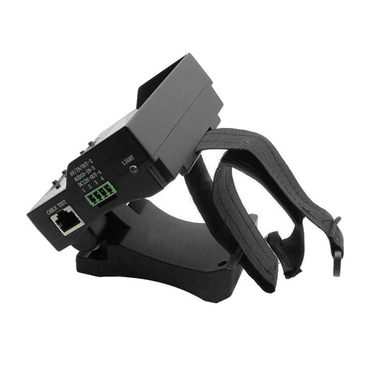 JSK-4300B 4.3 inch Handheld 12V Output Network Cable Monitoring Tester(With US Plug Power Adapter)