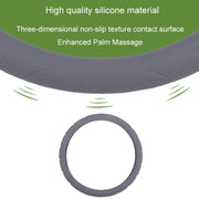 Silicone Non-slip Wear-resistant Steering Wheel Cover, Size: 37-42cm(Red)