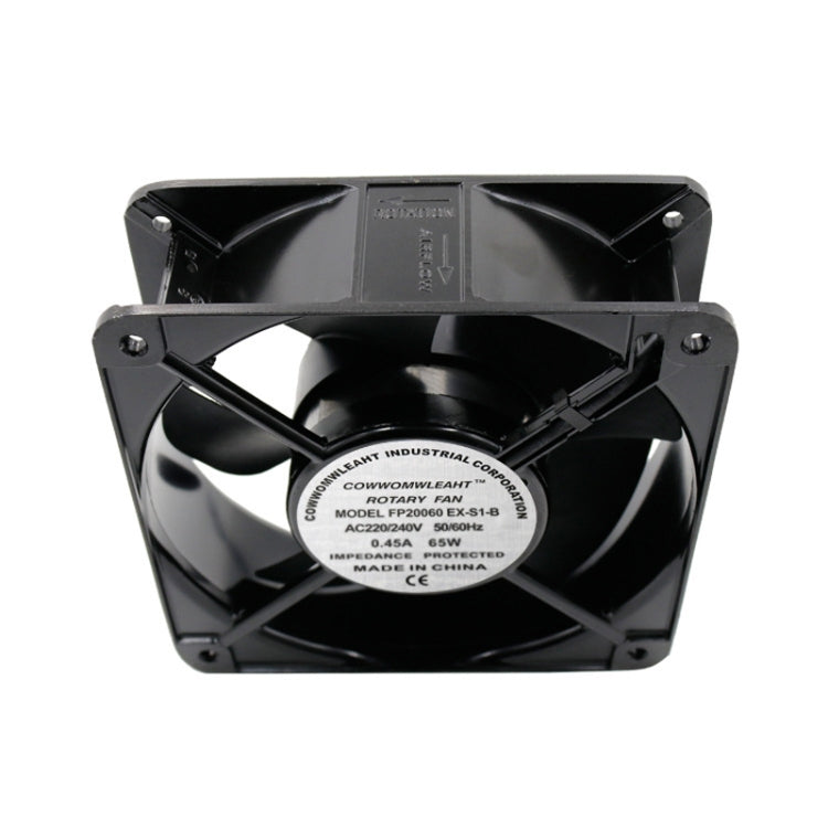 FP20060 220V 20cm Chassis Cabinet Metal Case Low Noise Cooling Fan