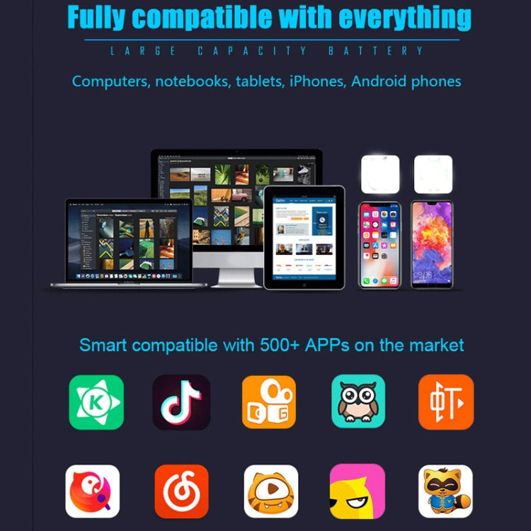 NC-A1 Bluetooth 5.0 Sound Card 12 Kinds Of Sound Effects Support Real-Time Monitoring