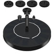 13cm  Solar Water Fountain Pool Outdoor Bird Bath Solar Powered Fountain Floating Water - Pumps by PMC TechLife | Online Shopping South Africa | PMC TechLife