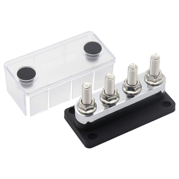 600A 48V RV&Ship Modification 4-way Large Electric DC Busbar(AOA4713C-M10)