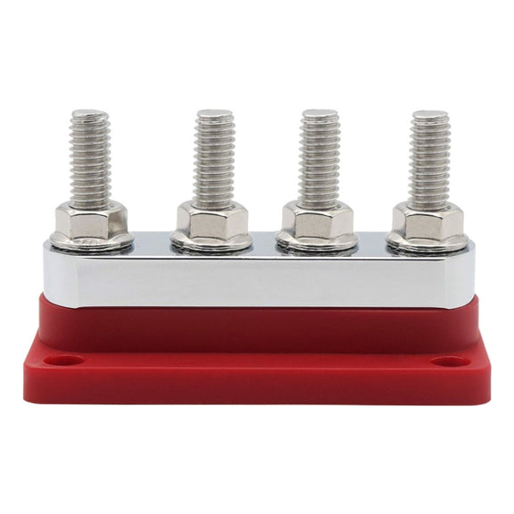 600A 48V RV&Ship Modification 4-way Large Electric DC Busbar(AOA4713CR-M10)