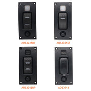 Marine Self-Locking Resetting Switch With Overload Protection Indicator Light ON-OFF-ON 3 Switch