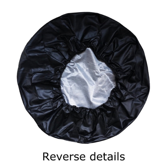 16 inch PVC Faux Leather Spare Wheel Cover Rear Tire Protector