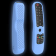 For LG AN-MR21GC / AN-MR21N / AN-MR21GA TV Remote Control Silicone Case(Luminous Blue) - Remote Control Covers by PMC TechLife | Online Shopping South Africa | PMC TechLife