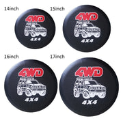 15 inch PVC Faux Leather Spare Wheel Cover Rear Tire Protector