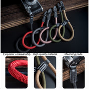 Climbing Rope Camera Wrist Strap SLR Camera Wear-resistant Bracelet(Green)
