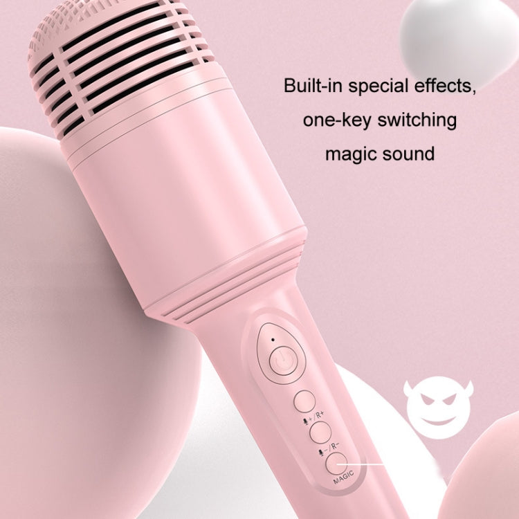 K10 Children Bluetooth Microphone Audio All-In-One Machine(Blue)