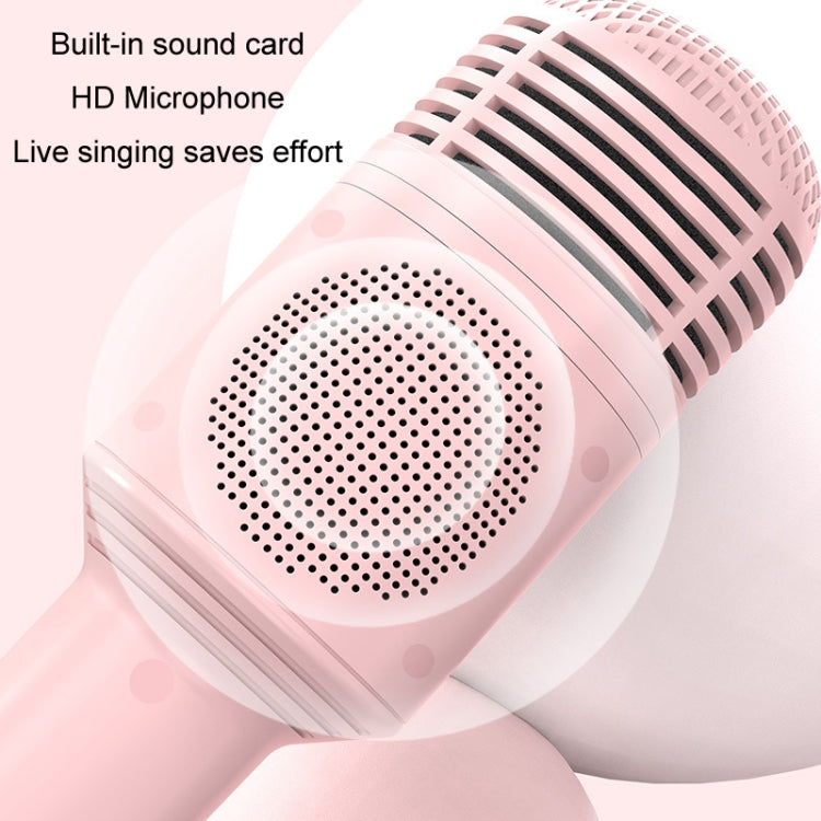 K10 Children Bluetooth Microphone Audio All-In-One Machine(Blue)