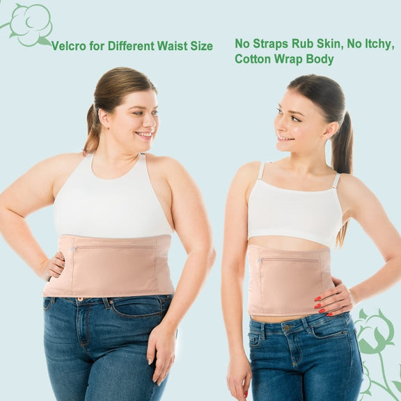 Waist Support Leak-proof Care Aid Package Sleep Conditioning Aids(White)