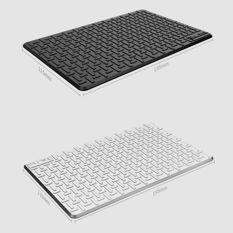 BEN.JACK Car Central Control Dashboard Mobile Phone Anti-Skid Mat, Color: Black Large