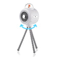 Baby Stroller Fan Home Mute Outdoor Cooling Portable Rabbit Octopus Fan With Shake Head (White) - Electric Fans by PMC TechLife | Online Shopping South Africa | PMC TechLife | Buy Now Pay Later Mobicred