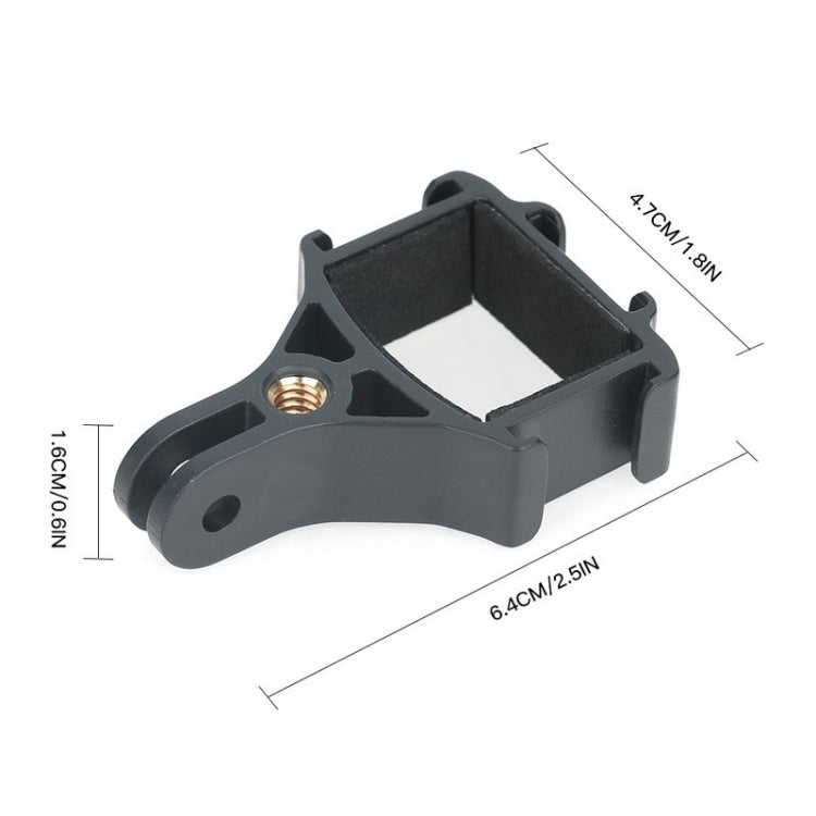 Black RCSTQ for DJI Pocket 2 Expansion Adapter Holder Camera Fixed Connection Accessories