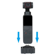 Black RCSTQ for DJI Pocket 2 Expansion Adapter Holder Camera Fixed Connection Accessories