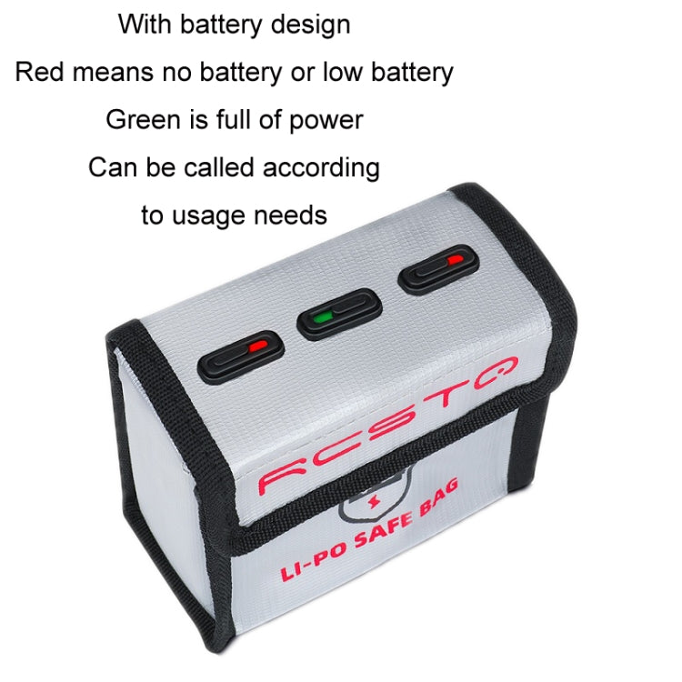 For DJI FPV/Avata/Mini3 Pro RCSTQ Explosion Proof Battery Bag, Capacity: 1pack