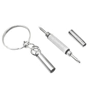 3 In 1 Watch Repair Mini Screwdriver Multifunctional Eyeglass Repair Screwdriver(Plastic Handle)