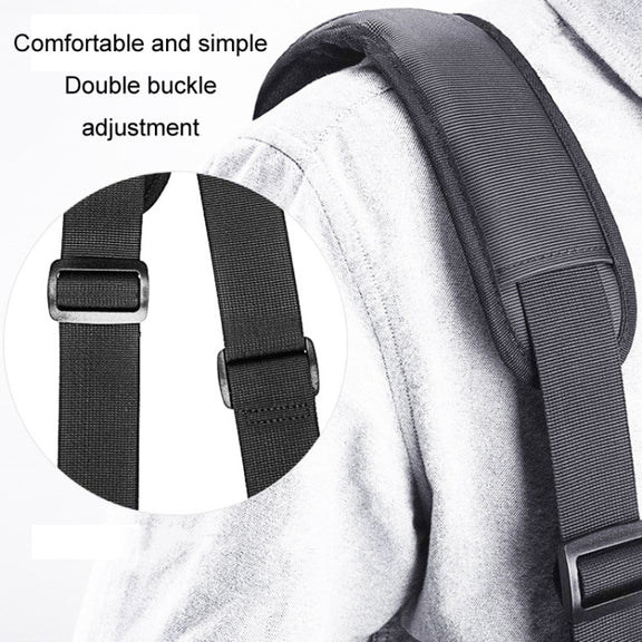 Computer Messenger Shoulder Bag Laptop Sleeve Bag, Size: 13.3-14 inch(Black)