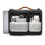 Computer Messenger Shoulder Bag Laptop Sleeve Bag, Size: 13.3-14 inch(Black)