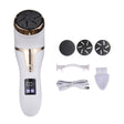 JD-510 Rechargeable Electric Foot Callus Remover with Vacuum Cleaner White - Grinding Tools & Accessories by PMC Jewellery | Online Shopping South Africa | PMC Jewellery | Buy Now Pay Later Mobicred