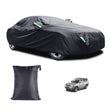 190T Silver Coated Cloth Car Rain Sun Protection Car Cover with Reflective Strip, Size: Y-M - PE Material by PMC TechLife | Online Shopping South Africa | PMC TechLife | Buy Now Pay Later Mobicred