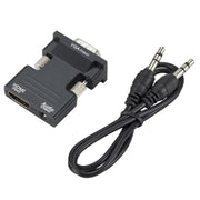 HDMI to VGA Projector HDMI Adapter With Audio Cable Computer HD Converter