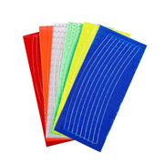 10pcs Reflective Stickers For Bicycle Rims Riding Equipment Accessories(Yellow)