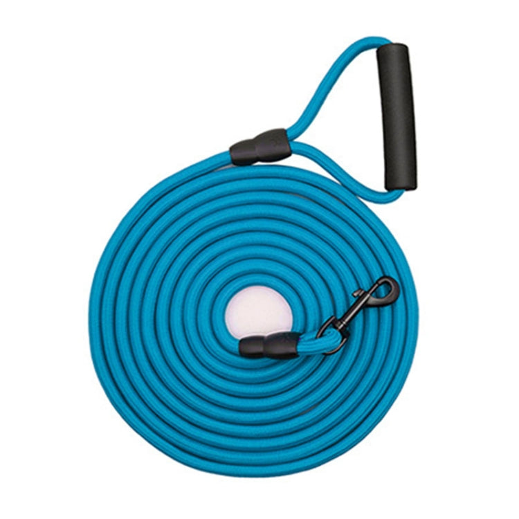 Sh36 Rock Climbing Rope Pet Leash Bold and Long Dog Training Tracking Rope, Size: 10m(10mm Light Blue)