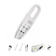 SUITU ST-6612C 5000pa 120W Wireless Car Vacuum Cleaner Handheld High Power Dust Suction Machine(White)