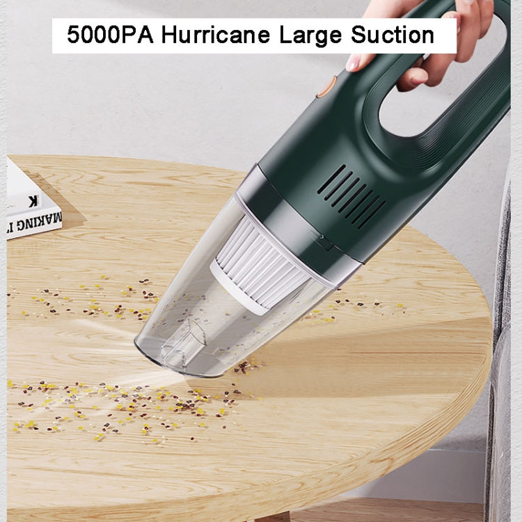 SUITU ST-6612C 5000pa 120W Wireless Car Vacuum Cleaner Handheld High Power Dust Suction Machine(Blue)