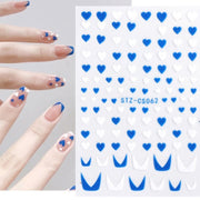 French Style Manicure Sticker Pop Stripe Line Nail Sticker(Stz-CS062)
