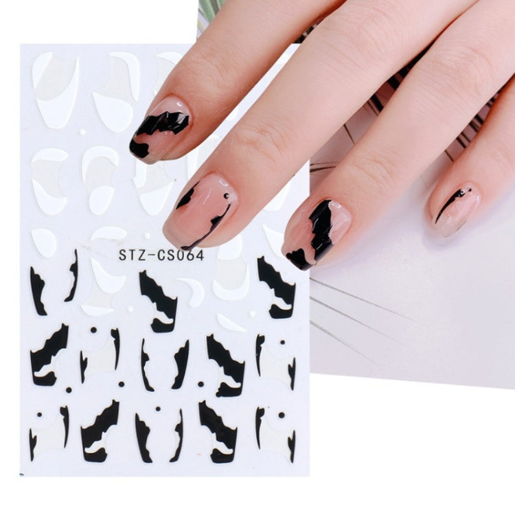 French Style Manicure Sticker Pop Stripe Line Nail Sticker(Stz-CS064)