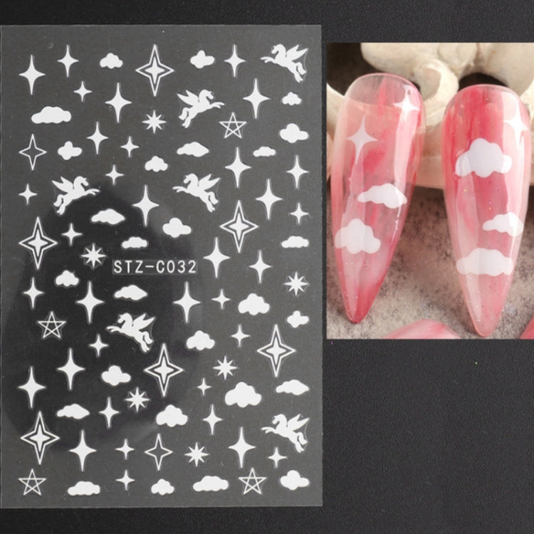 Gold Silver Manicure Stickers Imitation Metal Line Adhesive Nail Stickers(Stz-C032)