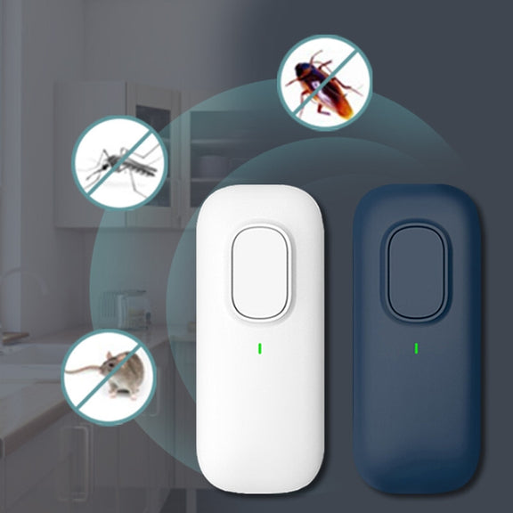 ZCC01 Ultrasonic Mosquito Repellent Mouse Repellent Mite Removal Instrument UK Plug(White)