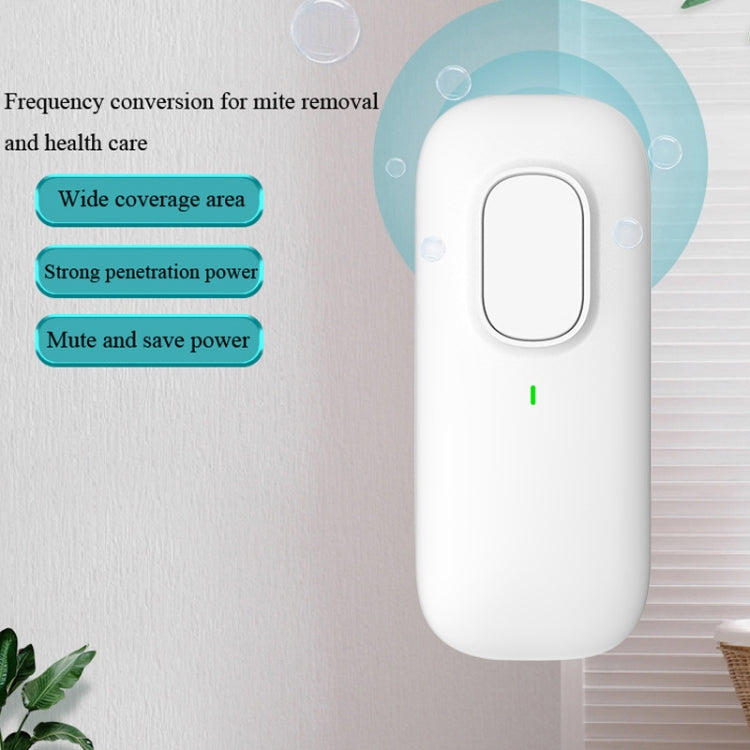 ZCC01 Ultrasonic Mosquito Repellent Mouse Repellent Mite Removal Instrument EU Plug(White)