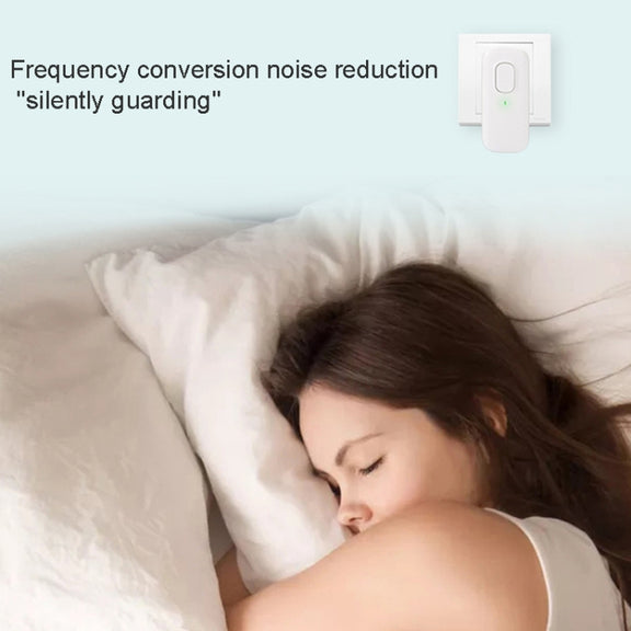 ZCC01 Ultrasonic Mosquito Repellent Mouse Repellent Mite Removal Instrument UK Plug(White)