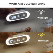 D05  Smart  Induction Magnetic Night Light with Time Display,Spec: Touch Dimming