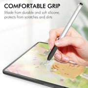 For Apple Pencil 2 AhaStyle PT-LC05 Jelly Style Translucent Silicone Protective Pen Case(Blue)