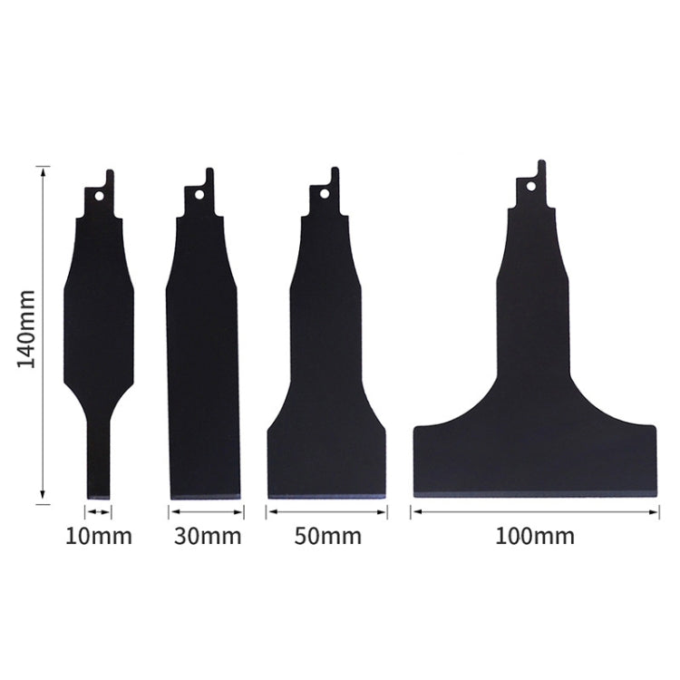4 In 1 Saber Saw Multifunctional Spatula Scraper Cleaning Tools