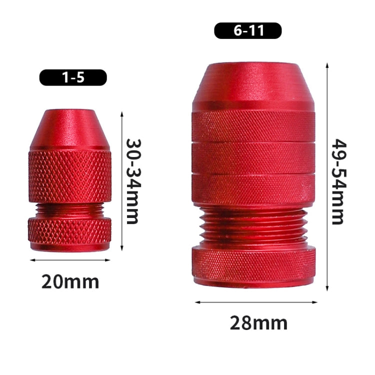Adjustable Bit Stop Locator Drilling Aid Tool, Model: Type  2-5