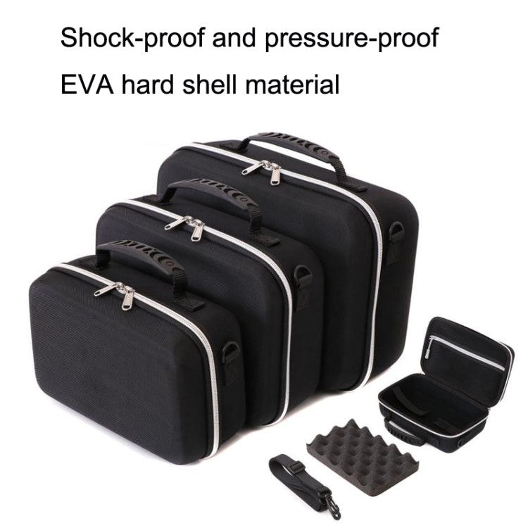 GH1365 Small Multifunction 3.5 Inch Mobile Hard Disk Bag Photo Printer Bag EVA Shots VR Drone Storage Bag