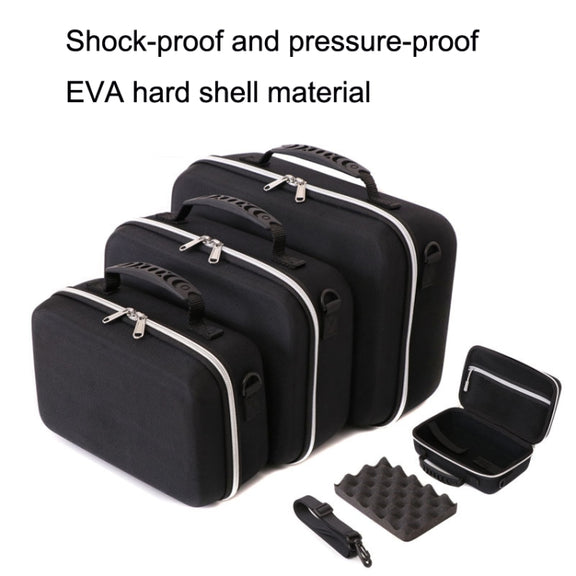 GH1365 Small Multifunction 3.5 Inch Mobile Hard Disk Bag Photo Printer Bag EVA Shots VR Drone Storage Bag