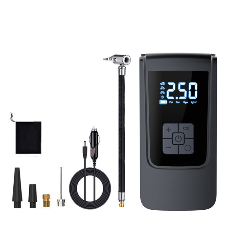 SUITU  ST-9624A Wired 150psi  Air Pump Intelligent Digital Display Car Bicycle Ball Electric Pump Cylinder
