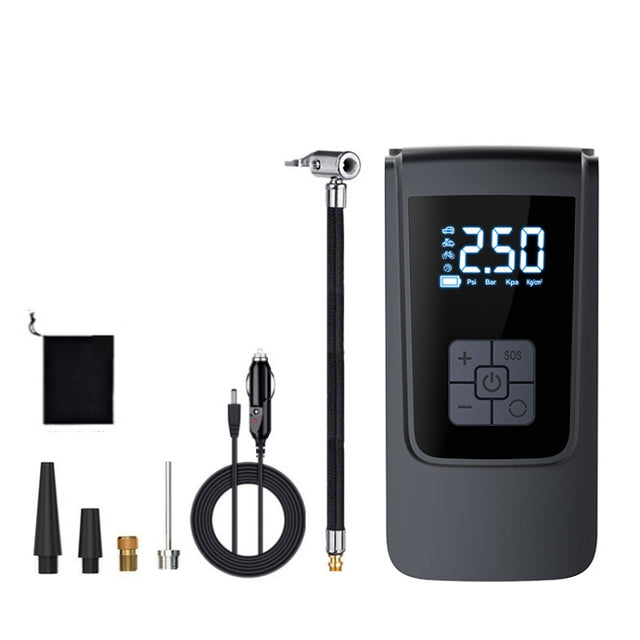 SUITU  ST-9624A Wired 150psi  Air Pump Intelligent Digital Display Car Bicycle Ball Electric Pump Cylinder