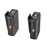 APEXEL APL-MIC009 One For Two Outdoor Live Noise Canceling Microphone(Black)